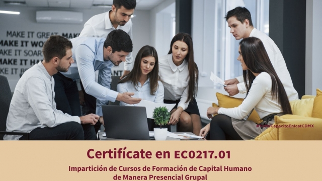 Impartición de Cursos de Formación de Capital Humano de Manera Presencial Grupal