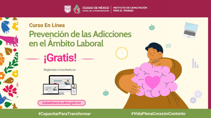 Curso en línea Prevención de las Adicciones en el Ámbito Laboral